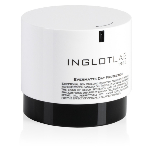 INGLOT LAB EVERMATTE DENNÝ OCHRANNÝ KRÉM NA TVÁR